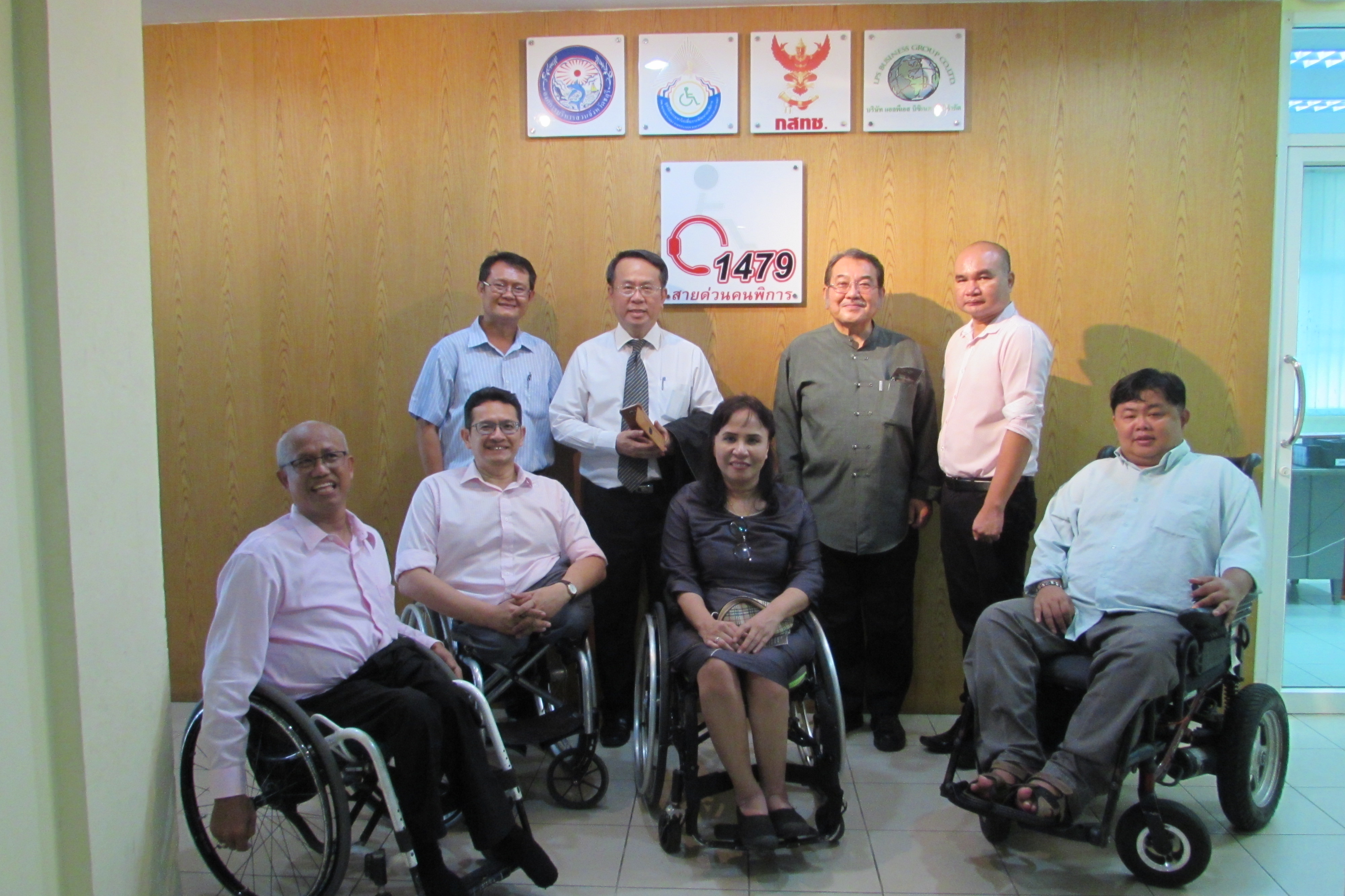 ศูนย์ฝึกพัฒนาและฝึกอบรมคนพิการแห่งเอเชียและแปซิฟิก (The Foundation of Asia-Pacific Development Center on Disability : APCD) เยี่ยมชมมูลนิธิพระมหาไถ่เพื่อการพัฒนาคนพิการ